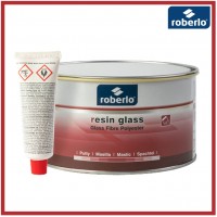 ROBERLO RESIN GLASS Шпатлевка со стекловолокном 1,5 кг