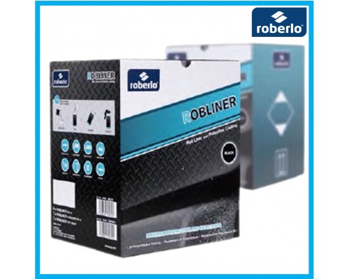 ROBERLO ROBLINER KIT Защитное покрытие черное 4х0,6 л + ROBLINER HRD отвердитель 4х0,2 л (комплект)